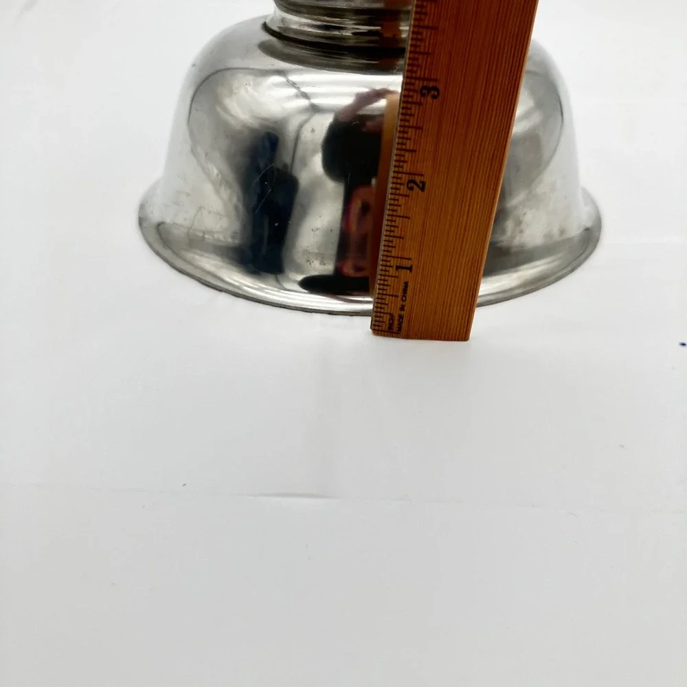 Stieff Silverplate Bowl Revere Reproduction P41-15 7in Silver Footed Vintage